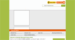 Desktop Screenshot of gopinathspinning.net